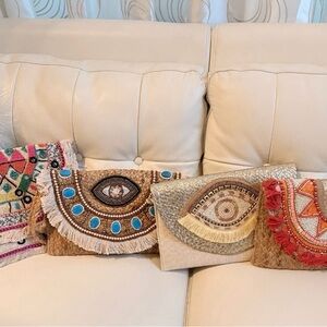 Indian Summer Boho Clutch Set - Multicolor